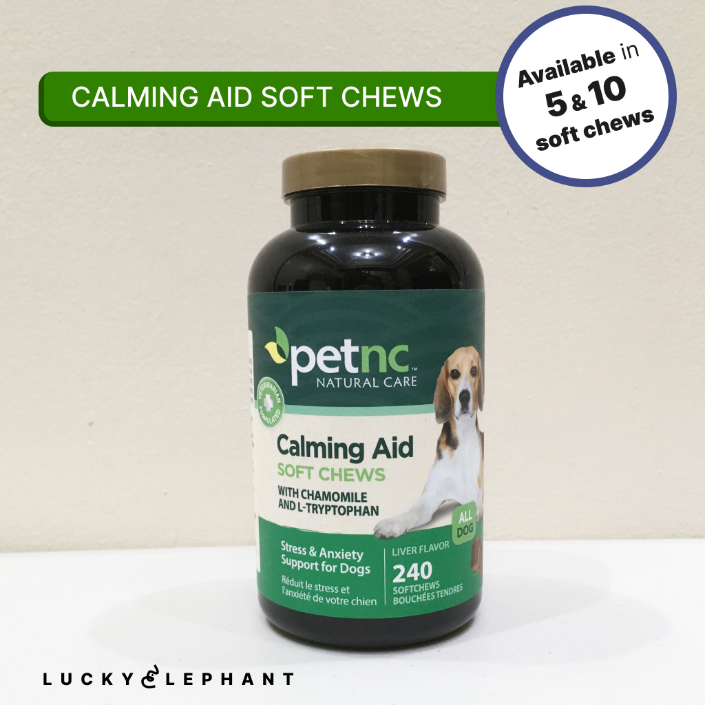 petnc NATURAL CARE Calming Aid Soft Chews Stress & Anxiety Support for