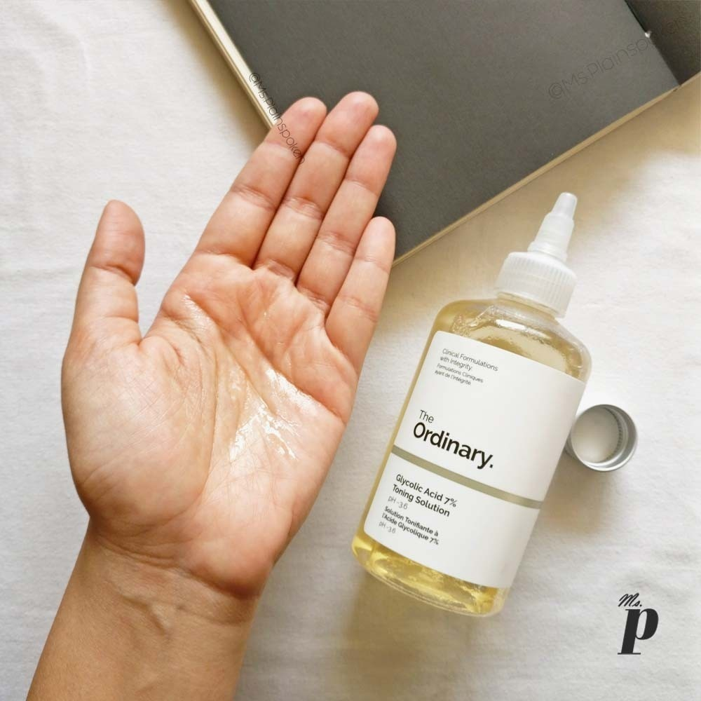 The Ordinary Glycolic Acid 7% Toning Solution Toner Skincare Beauty ...