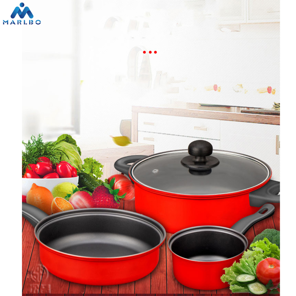 CAROTE 1.5Qt & 2.5Qt Sauce Pan Set with Lid 4 Pcs Nonstick Sauce