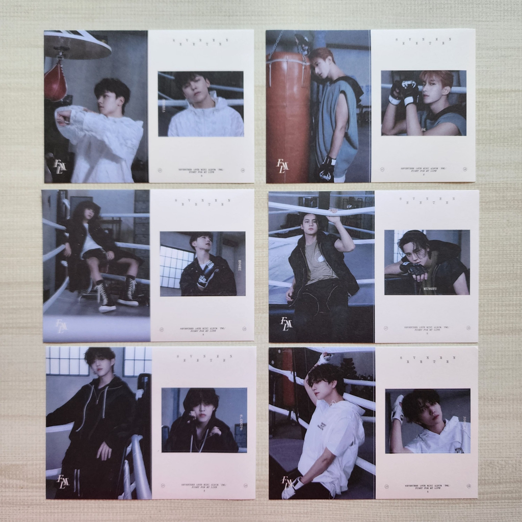 SEVENTEEN 10th Mini Album FML Sticker Bookmark Fight For My Life Ver ...