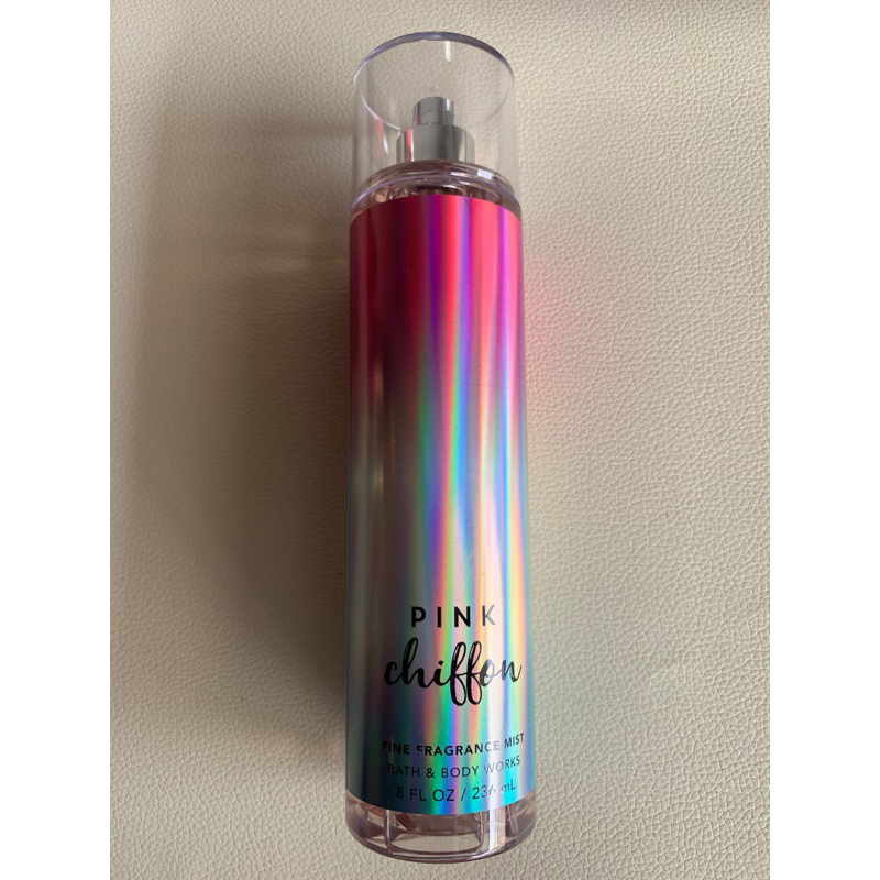 Pink chiffon bath and deals body works