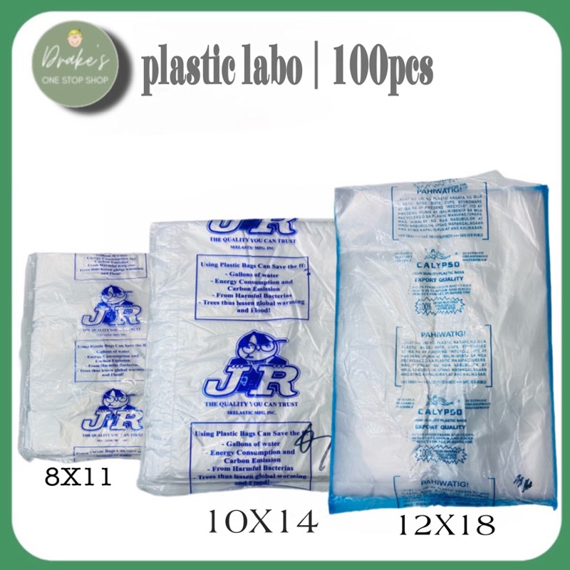 Jr | Calypso Plastic Labo 8X11 | 10X14 | 12X18 100pcs Per Pack | Shopee ...