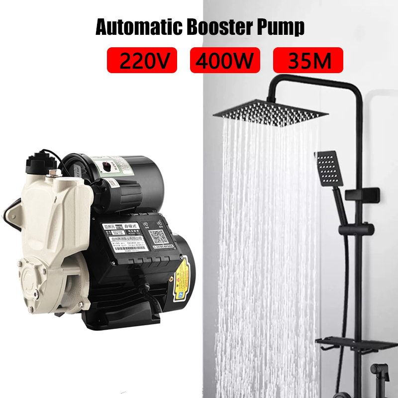 Automatic Booster Pump 400W 220V Pressure Water Pump SelfPriming Boost For Kitchen Sink Shower