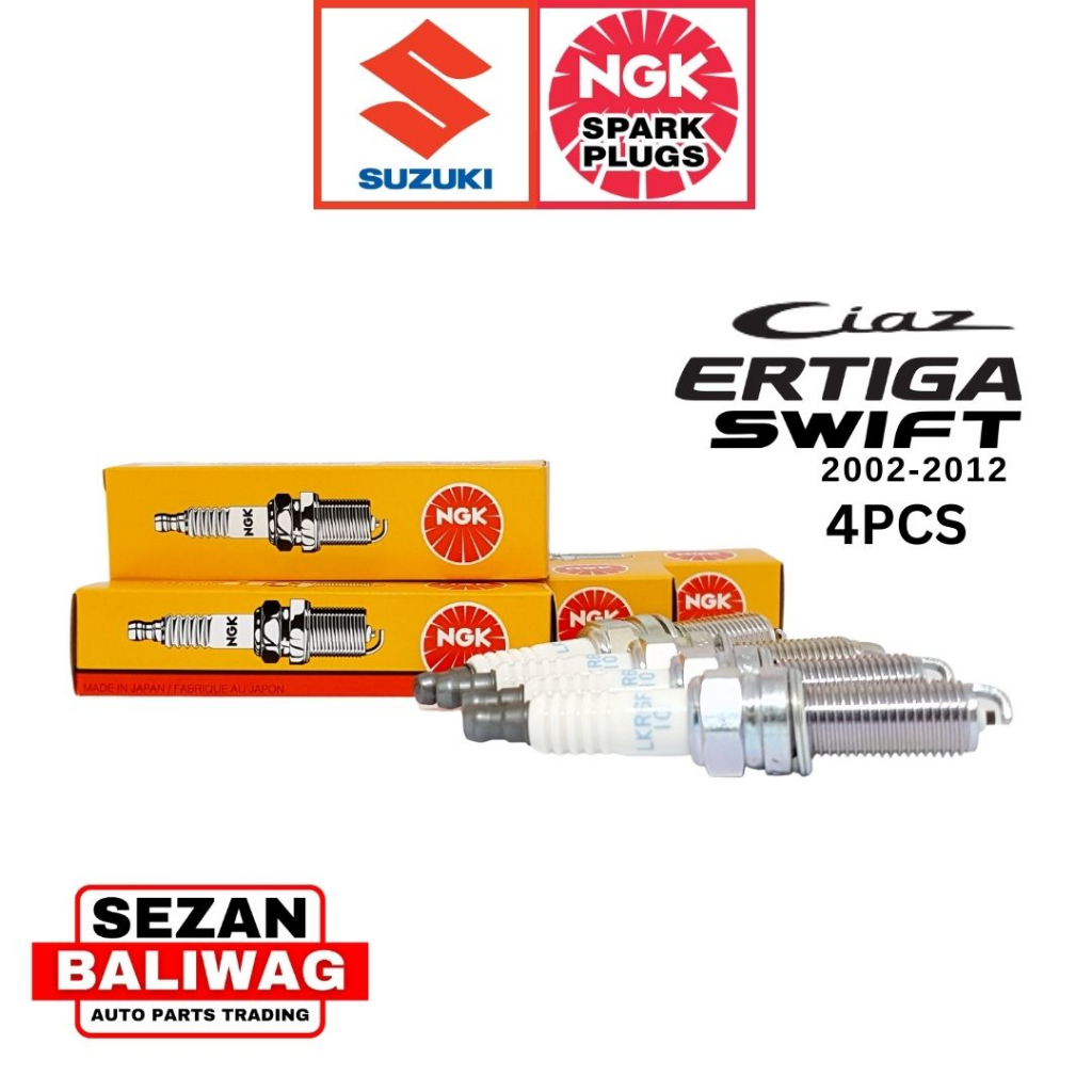 ORIGINAL NGK SPARK PLUG SET OF 4 SUZUKI CIAZ ERTIGA SWIFT 20022012