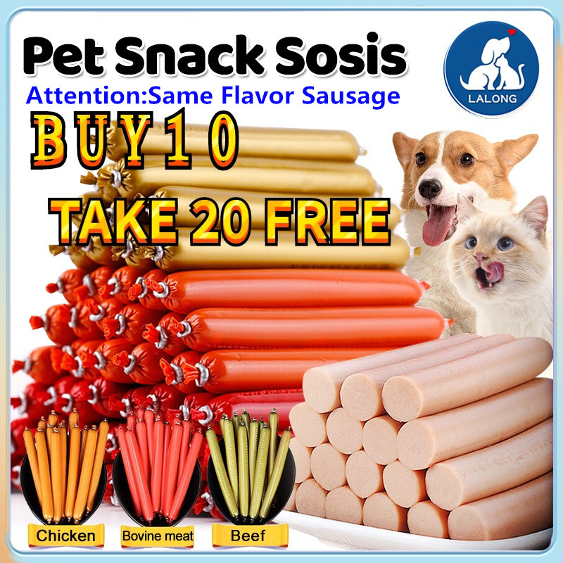 Pet 15g Sausage Dog Training Award Snacks pet snack cat Sausage