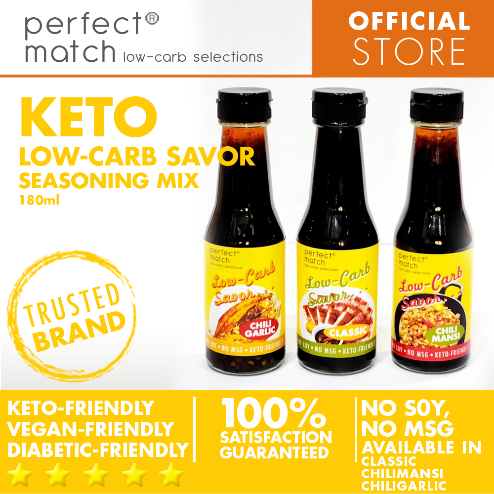 PerfectMatch Low-carb® I Savor Liquid Seasoning l Keto-friendly l Vegan ...