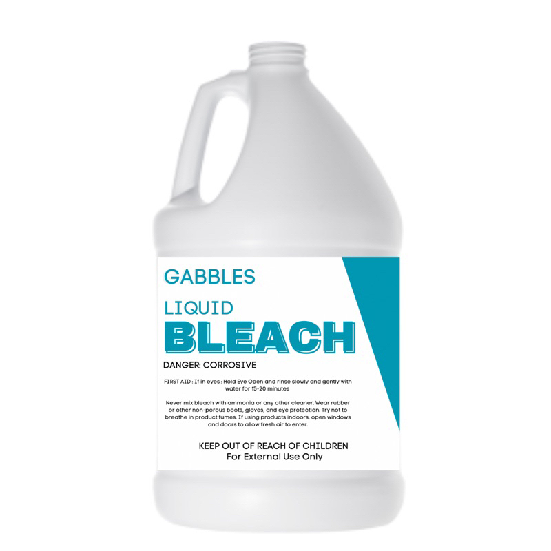 Gabbles Liquid Bleach 1 Gallon | Shopee Philippines