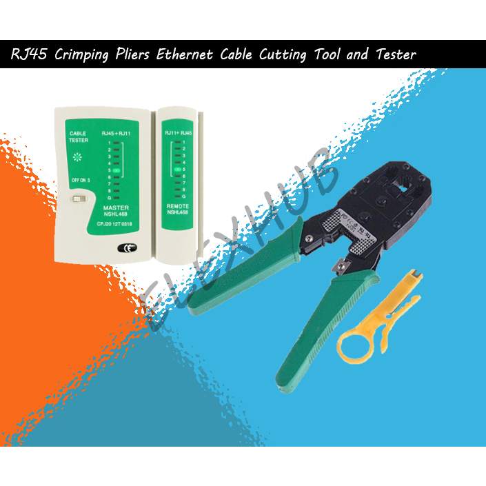 RJ45 crimping pliers crimping pliers portable cable cutting