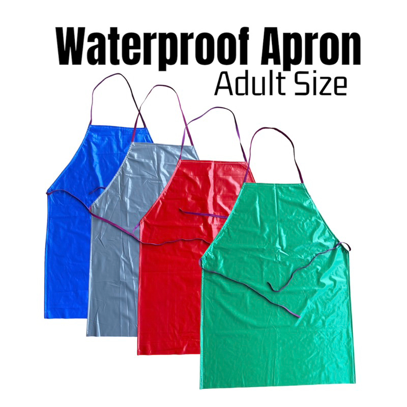 PVC Apron Waterproof & Rubberized Kitchen | Shopee Philippines