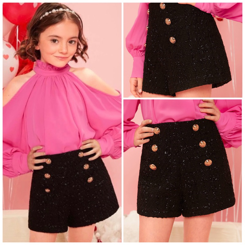 Studio 7 Children's Activate High Waisted Shorts - Mulberry*