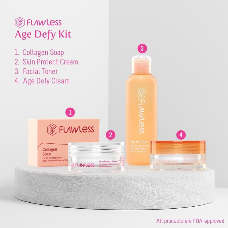 Age Defy Kit by Flawless | Shopee Philippines