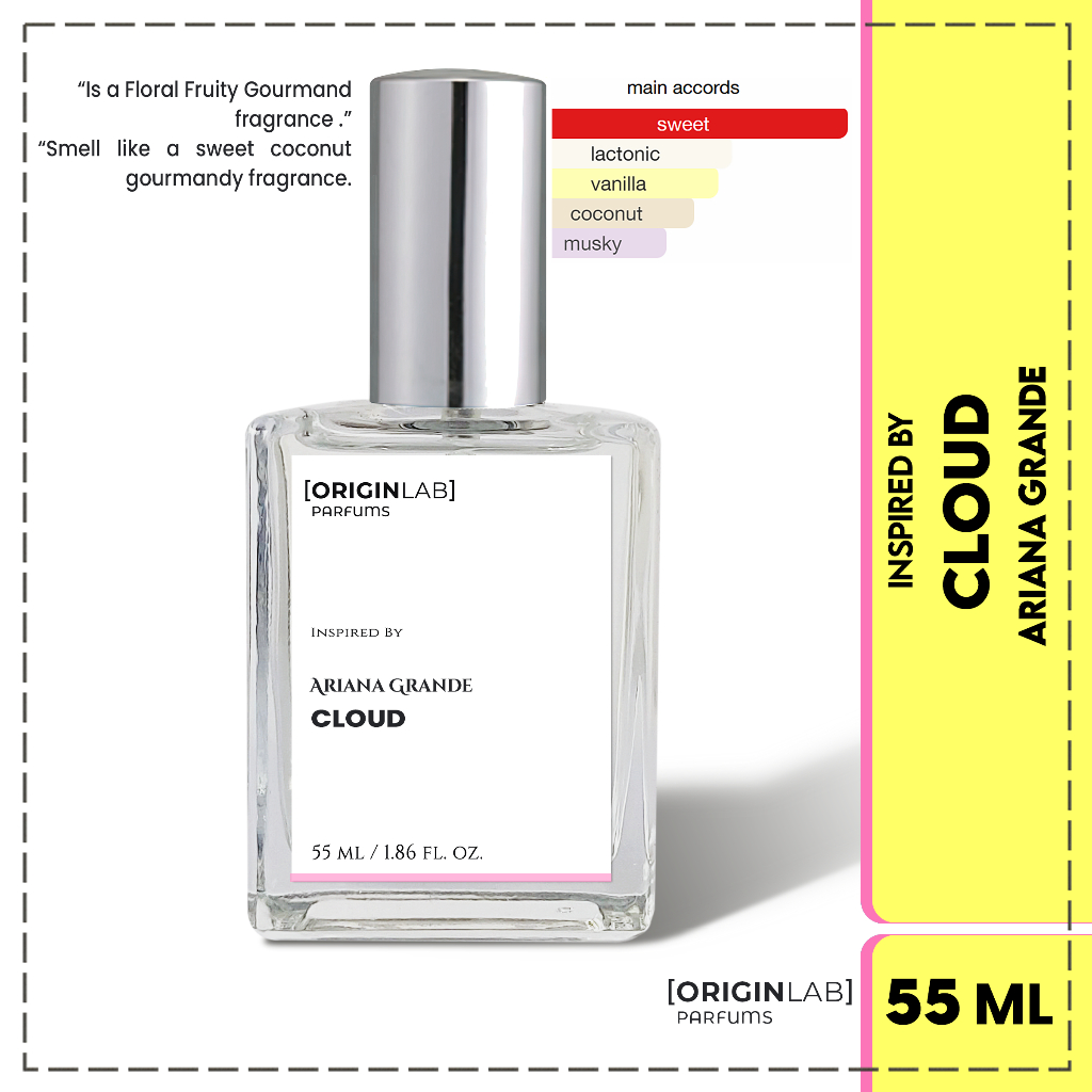 CLOUD by Arian@ Gr@nde Inspired Perfume ORIGINLAB Parfum Oil Based ...