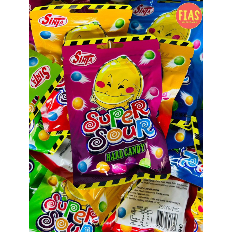 30 Pieces Super Sour Hard Candy Shopee Philippines