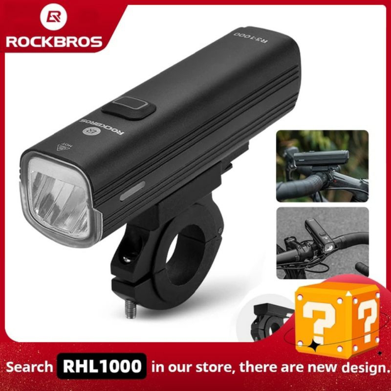 ROCKBROS R3-1000 Bike Light 1000 Lumens | Shopee Philippines