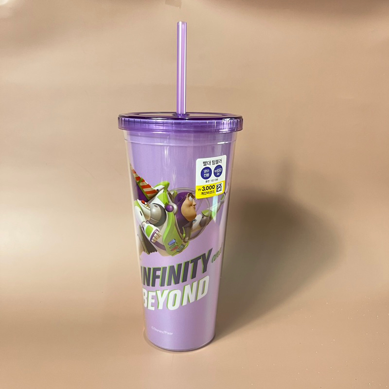 Daiso - Toy Story Buzz Straw Tumbler - Made in Korea | Shopee Philippines
