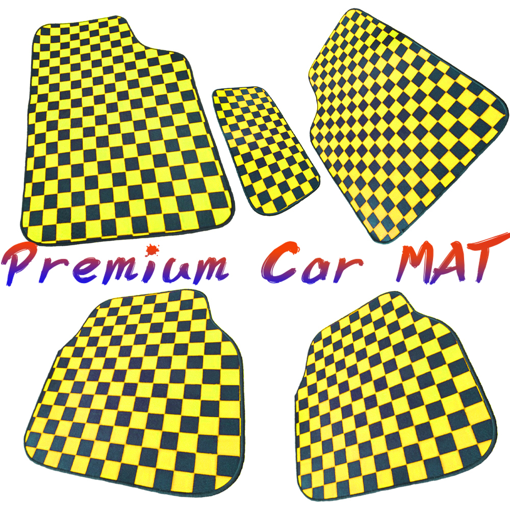 Car Mat Anti-Slip Universal Premium Carpet Floor Mats (5PCS)Thai Car ...