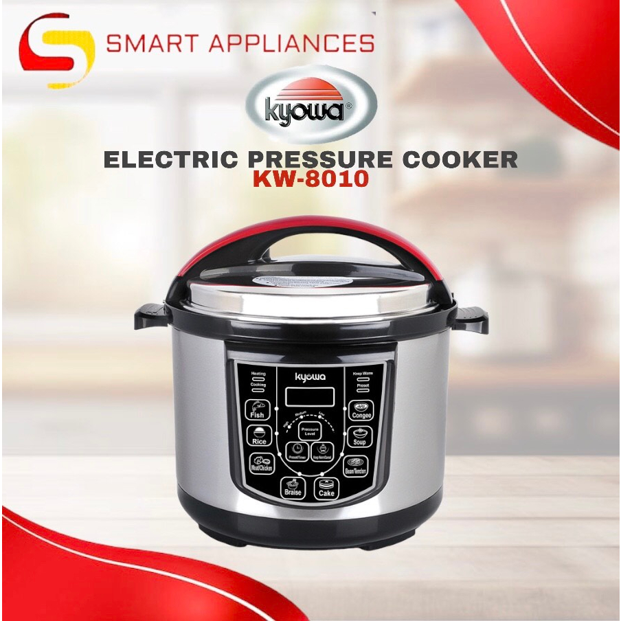 Kyowa Electric Pressure Cooker 6.0 L KW8010 Stainless Digital Shopee