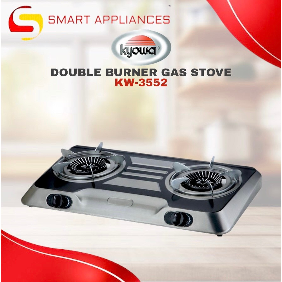 Kyowa Gas Stove 2Burner (KW3552) Shopee Philippines