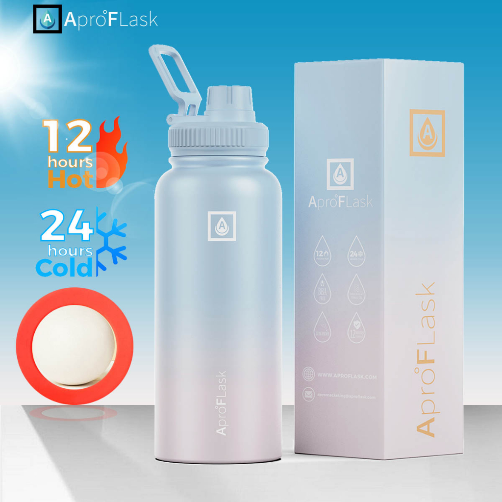 Flask water online bottle