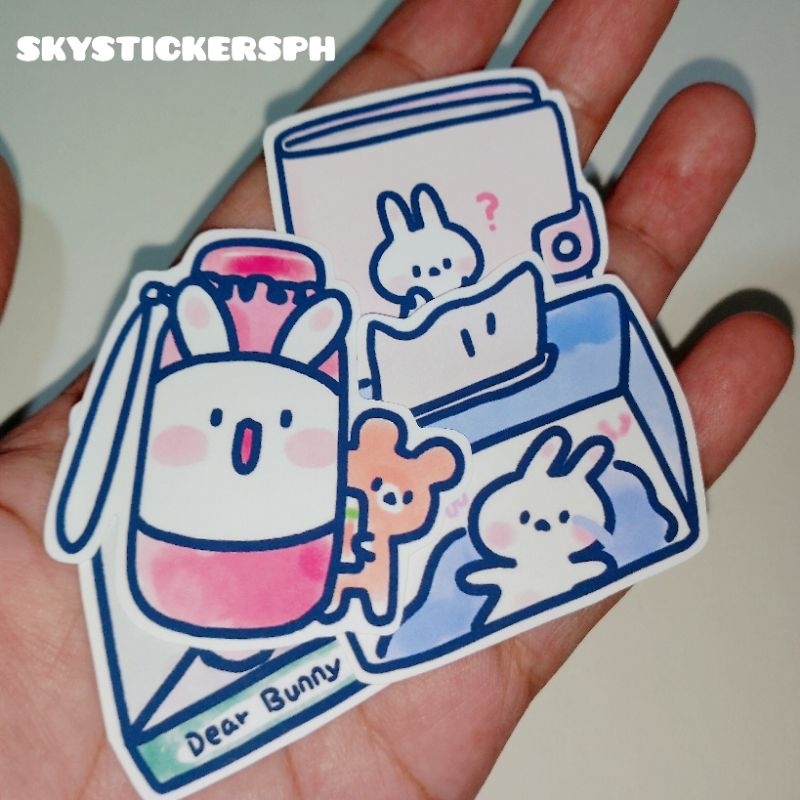 Kawaii Vinyl Stickers Waterproof (15pesos only per set) Shopee Philippines