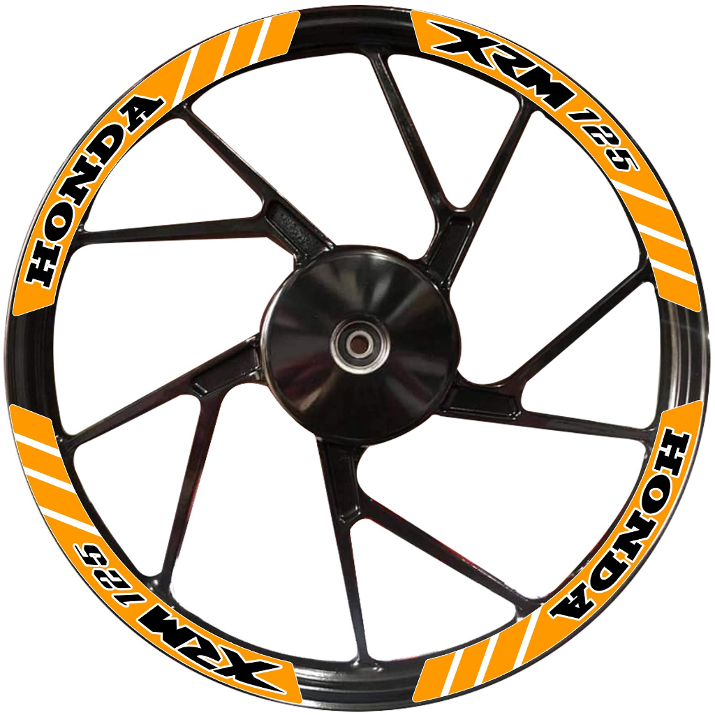 MAGS STICKER DECALS FOR HONDA XRM 125 (SET GOOD FOR 2 WHEELS) FRONT AND ...