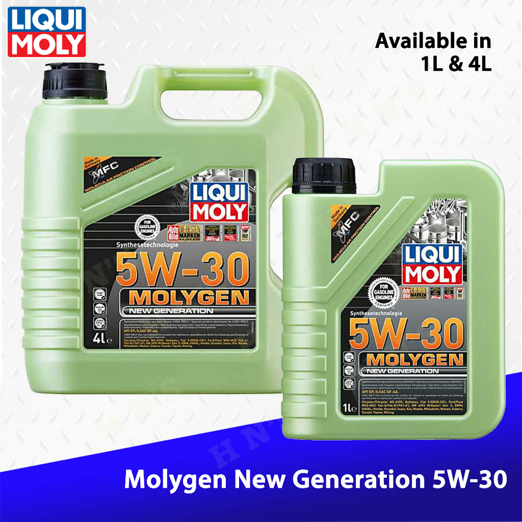 Liqui Moly Molygen New Generation 5w 30 Fully Synthetic 4l 1l