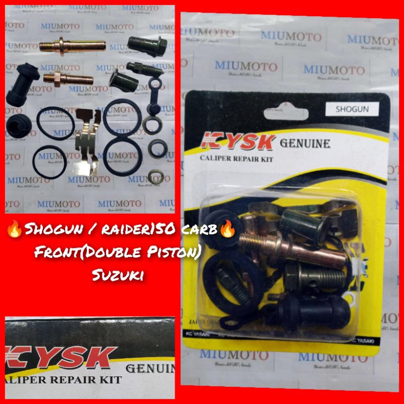 SHOGUN / Raider 150 Carb Type Brake Caliper Repair Kit FRONT (Suzuki