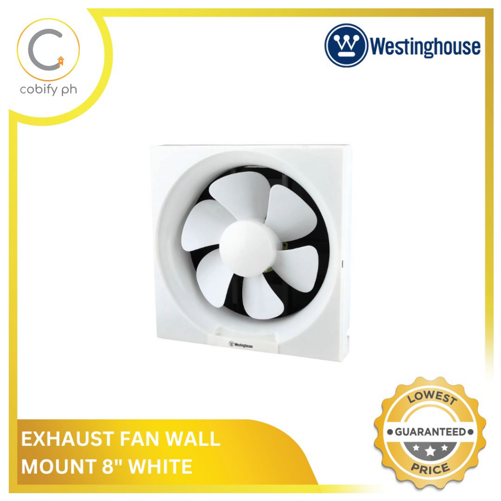 Westinghouse Exhaust Fan Wall Mount 8" White Shopee Philippines