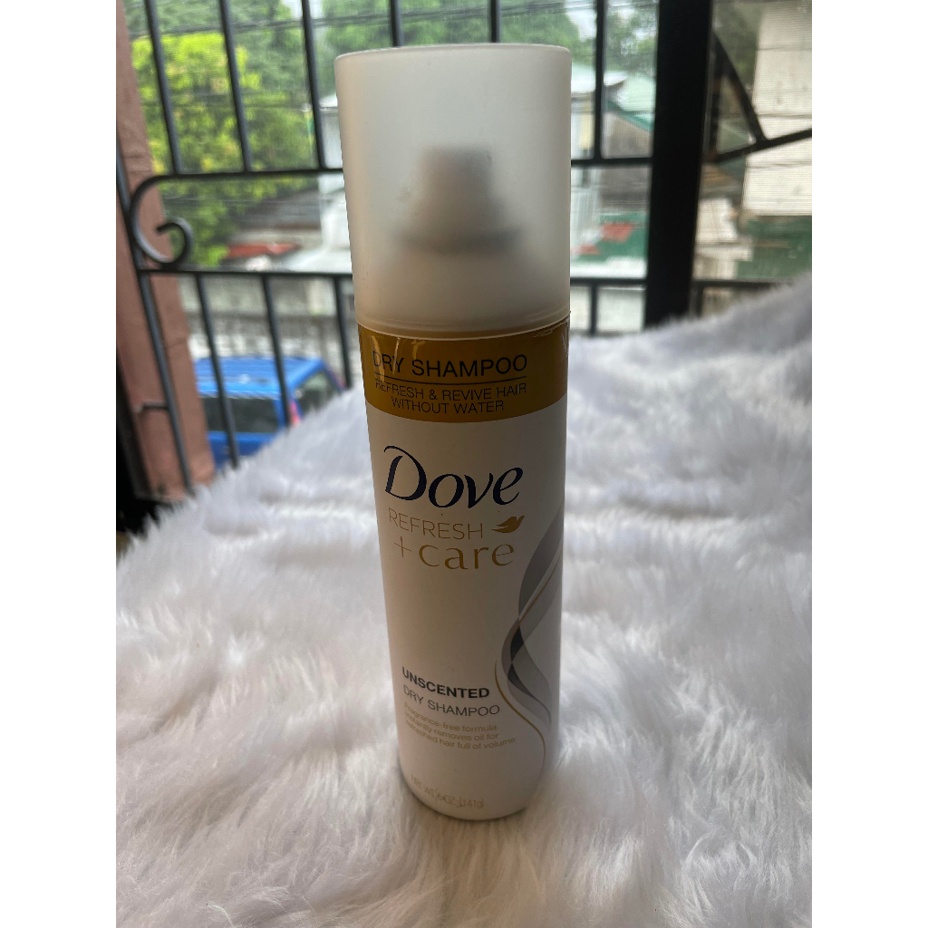 DOVE UNSCENTED DRY SHAMPOO 141g Shopee Philippines
