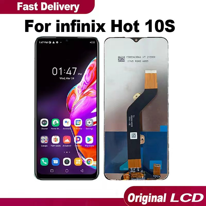 Infinix Hot 10S X689 Lcd Original Touch Screen for Replacement | Shopee ...