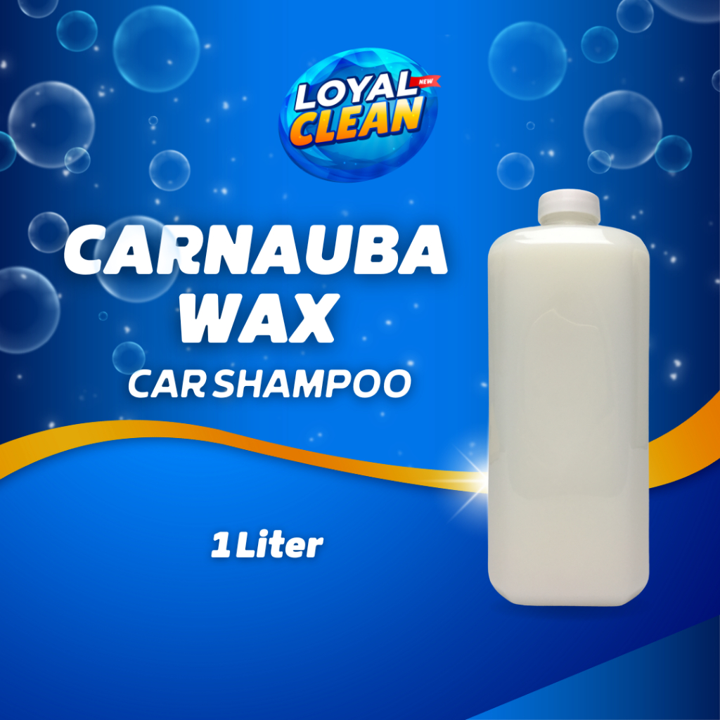 LoyalClean Carnauba Wax Liquid 1L DIY Concentrated Car Shampoo Kit Use ...