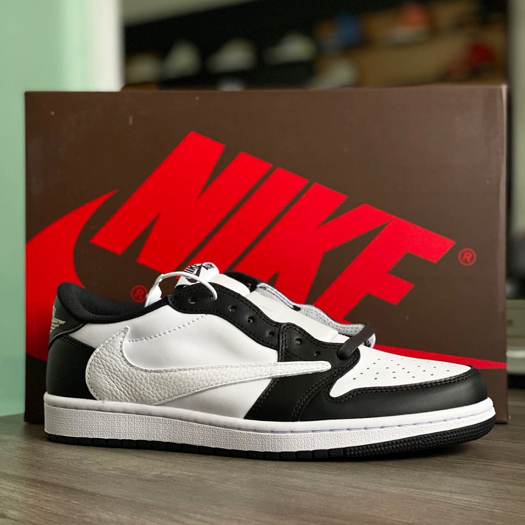 travis scott shoes black and white