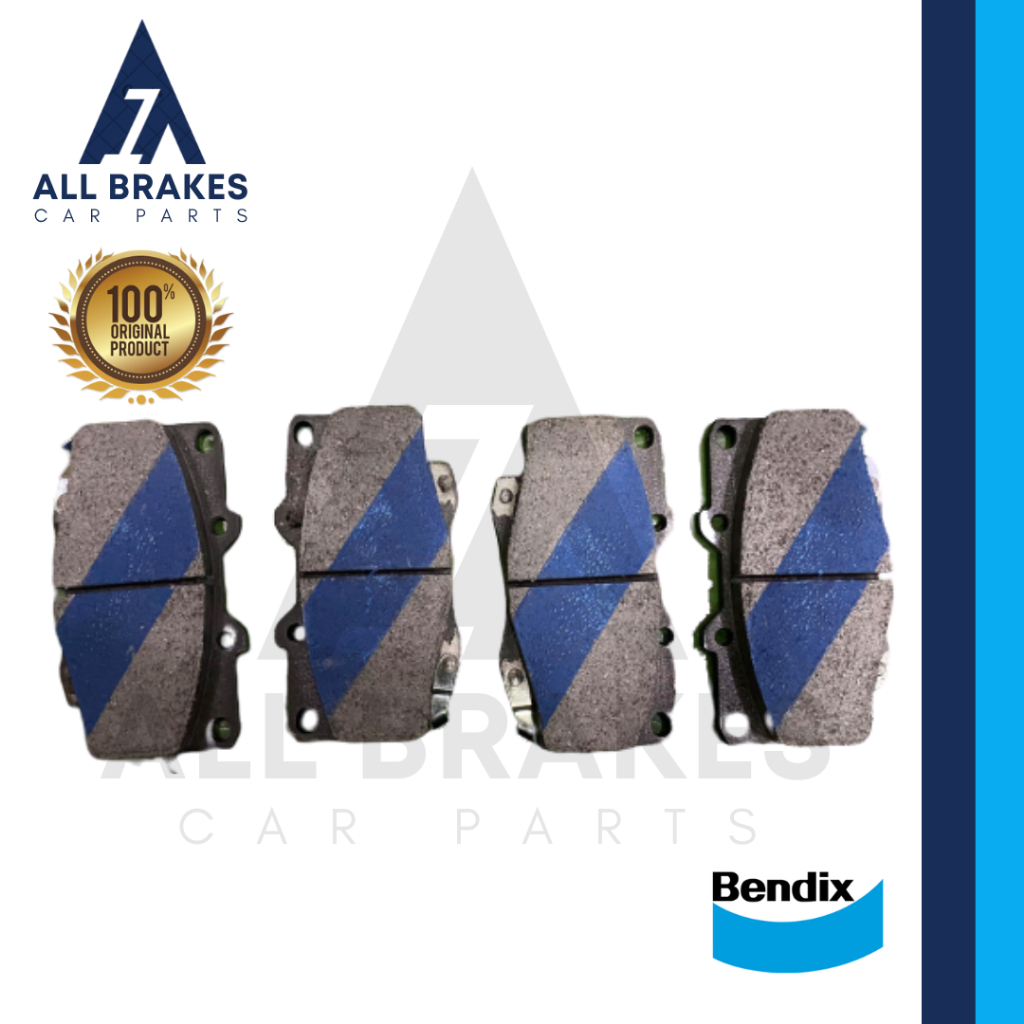 Bendix Brake Pad Front for Toyota FORTUNER, Toyota HILUX 4x4 2005-2011 ...