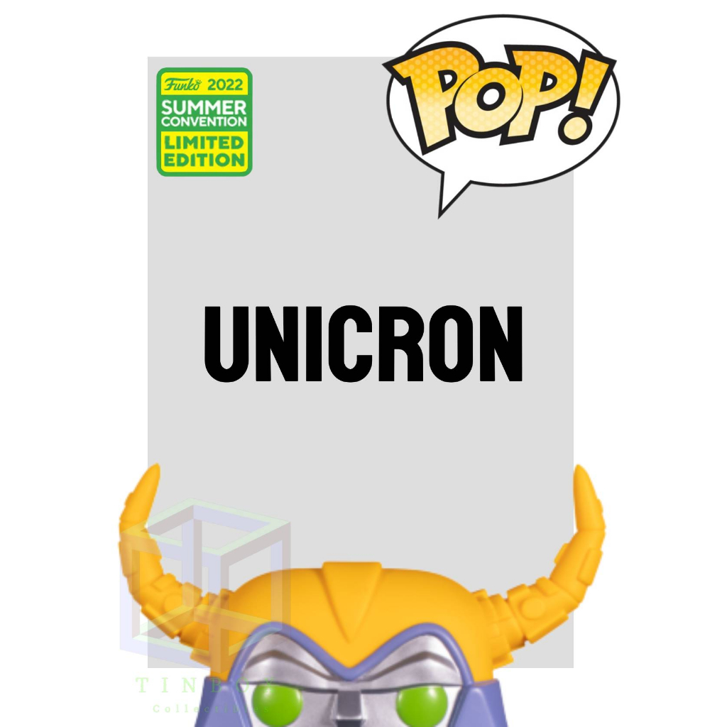 Funko JumboSized 10" Pop! Retro Toys Transformers Unicron (2022