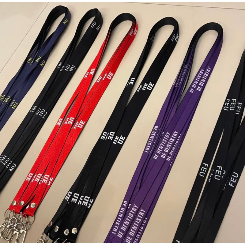 (BEST SELLER) UNIVERSITY LANYARD MINIMALIST UPGRADED HOOK 2CM LONGER ID ...