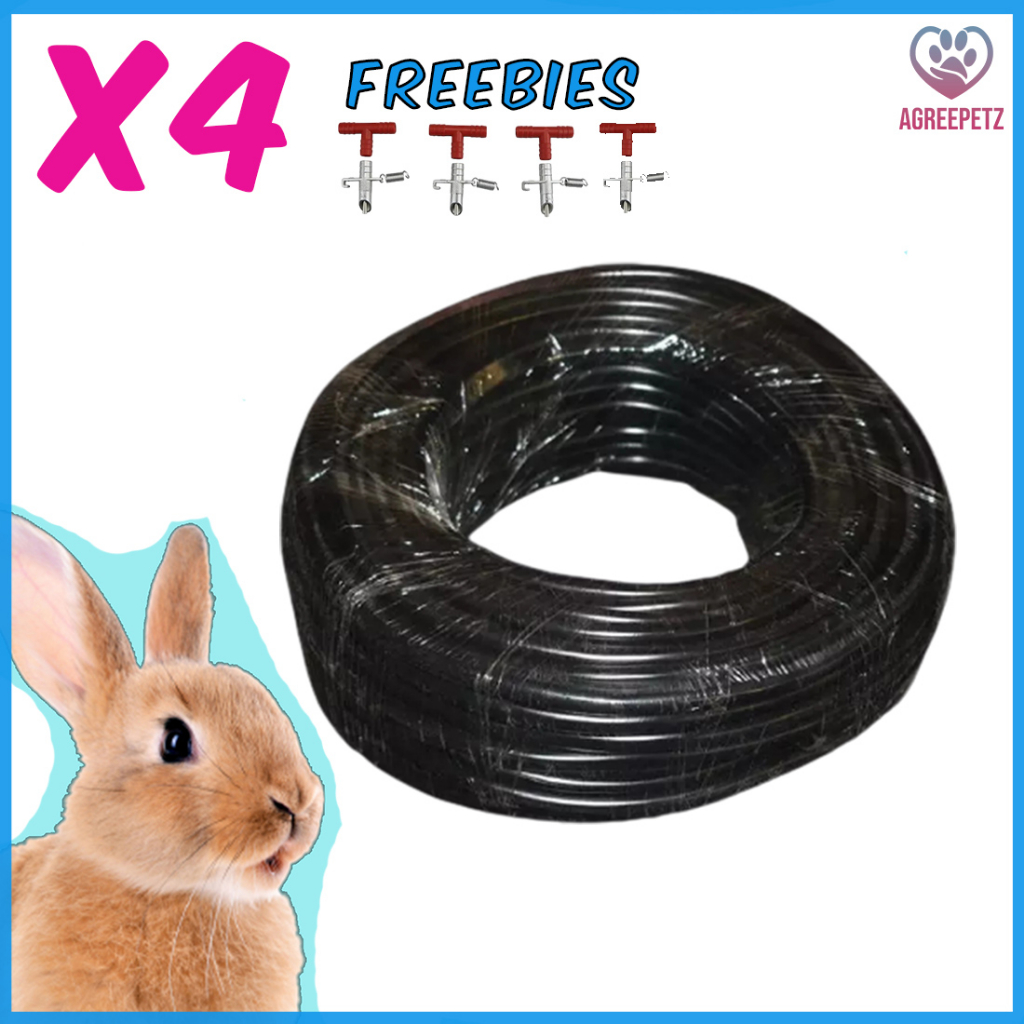 40 meters Rubber hose Tubing for Automatic Rabbit Water Drinkers (8mm ...