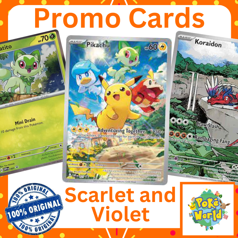 Scarlet & Violet Promos Holo Black Star Promo Pokemon SVP Promos Shopee Philippines