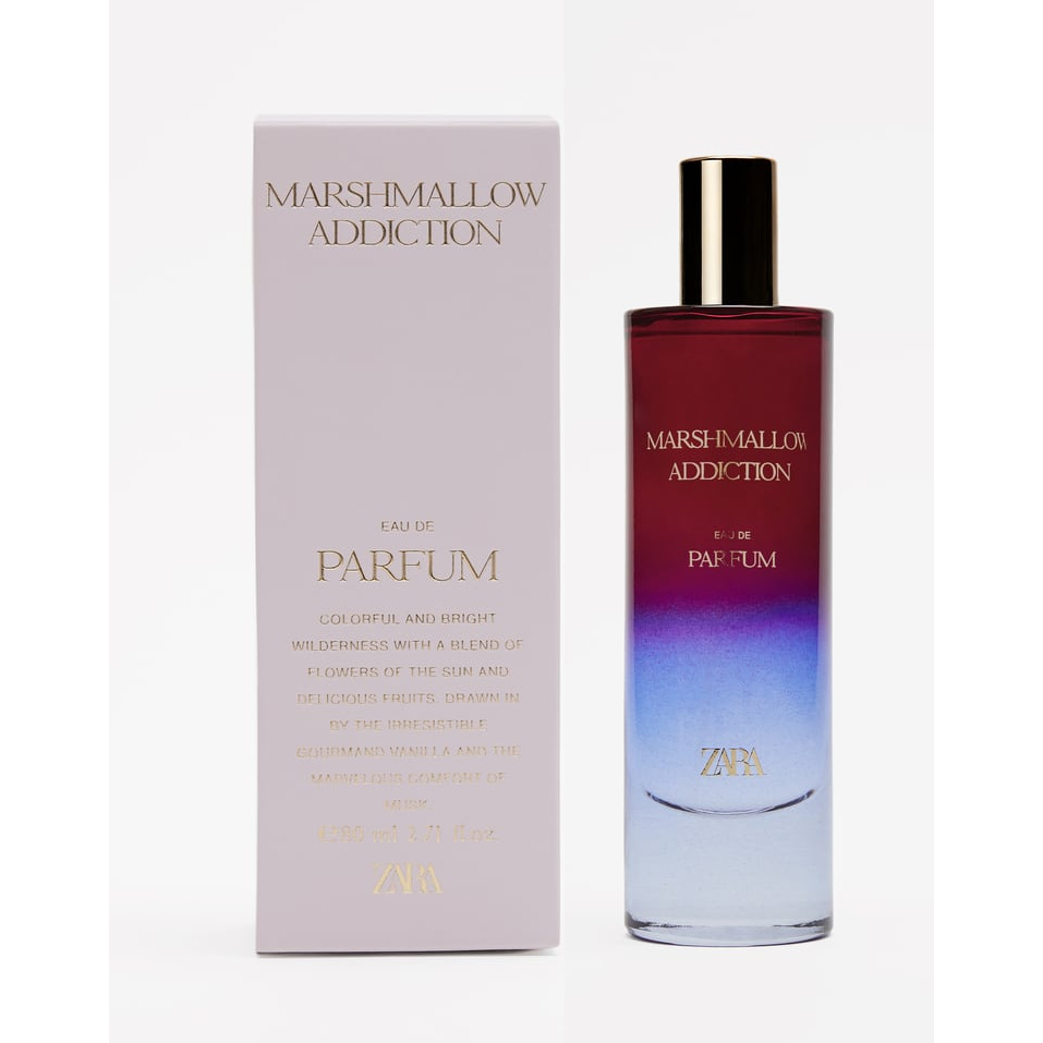 ZARA MARSHMALLOW ADDICT / ADDICTION 30 ML EAU DE PARFUM Shopee