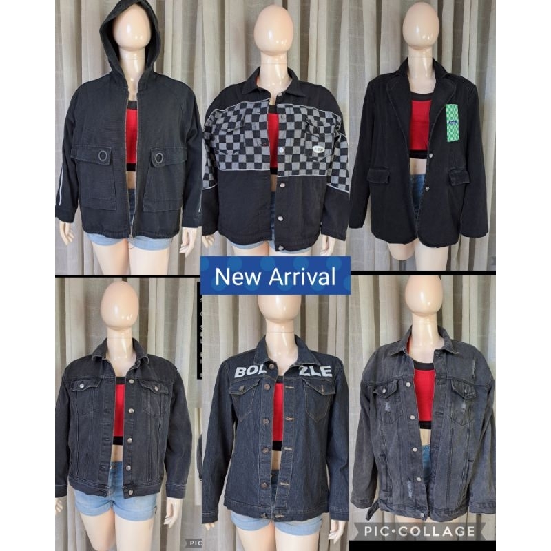 Black Denim Jackets SOFT for Men & Women BDA (Premium Quality ...