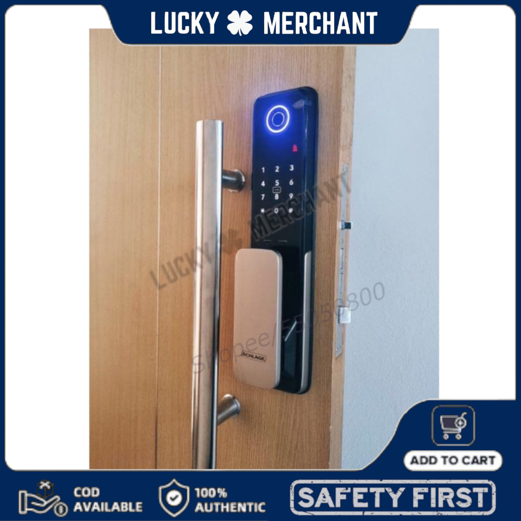 Schlage S7100 Push and Pull Digital door lock colors Bronze | Shopee ...
