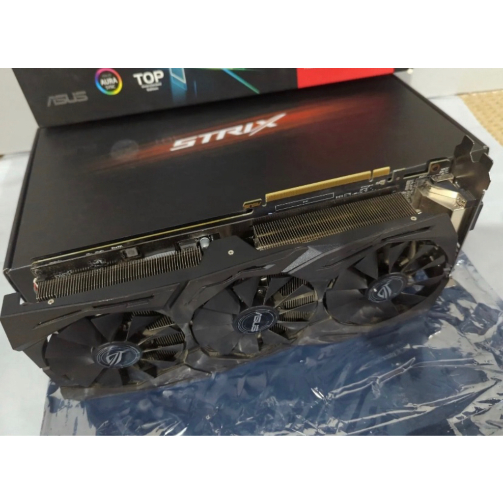 Asus Rog Strix Rx580 8gb Gaming Oc Edition Gddr5 Dp Hdmi Amd Graphics