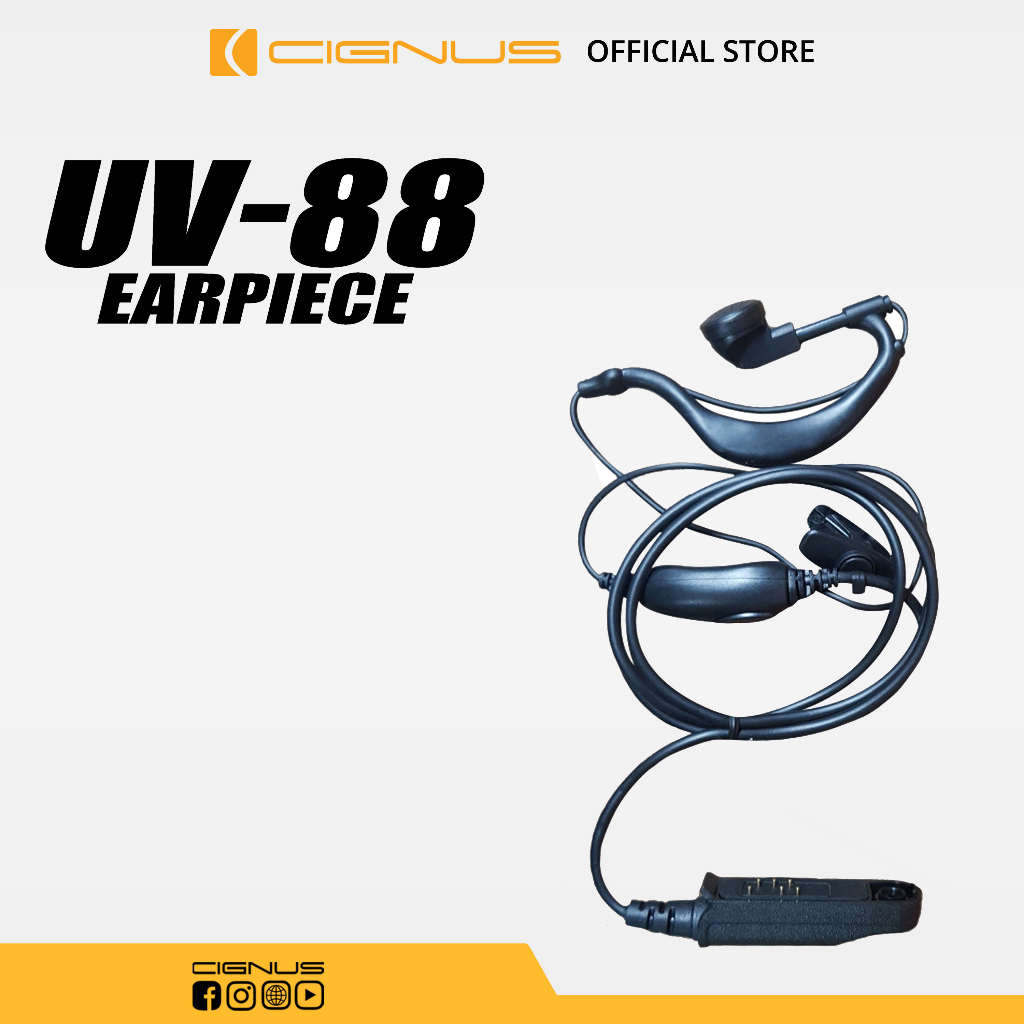 CIGNUS UV88 EARPIECE Shopee Philippines