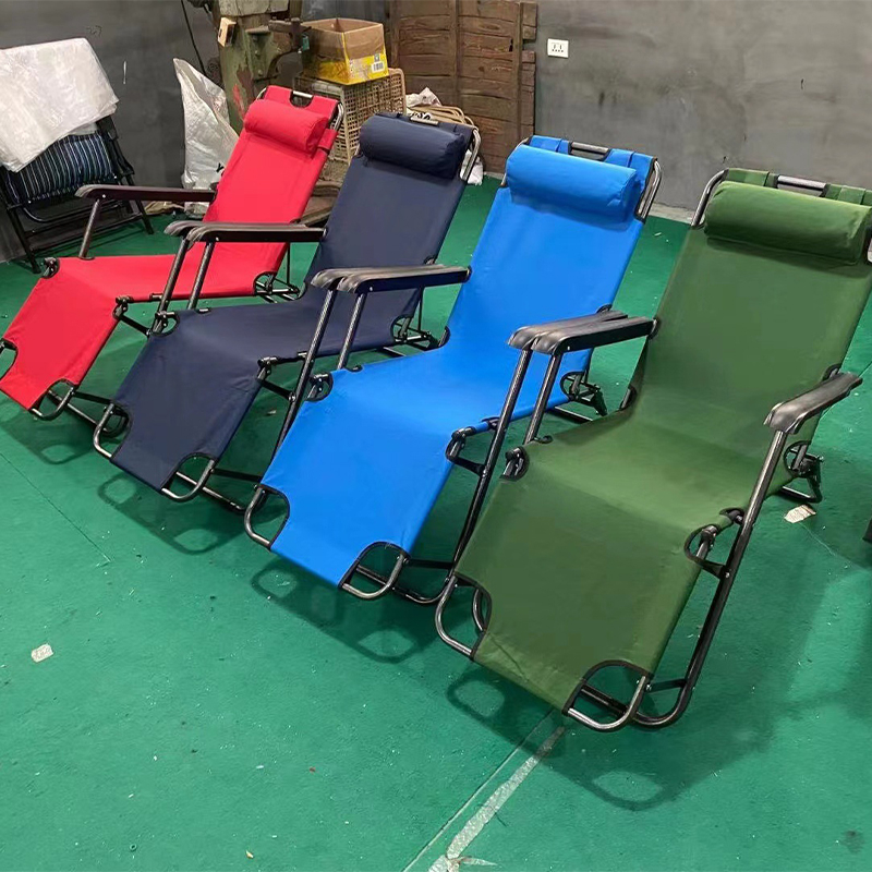 178CM Portable 2in1 Folding Chair Folding Bed Recliner Sleeping Loung