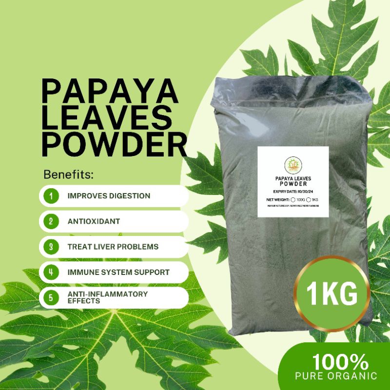 PURE PAPAYA POWDER 1 KILOGRAM PER PACK Shopee Philippines