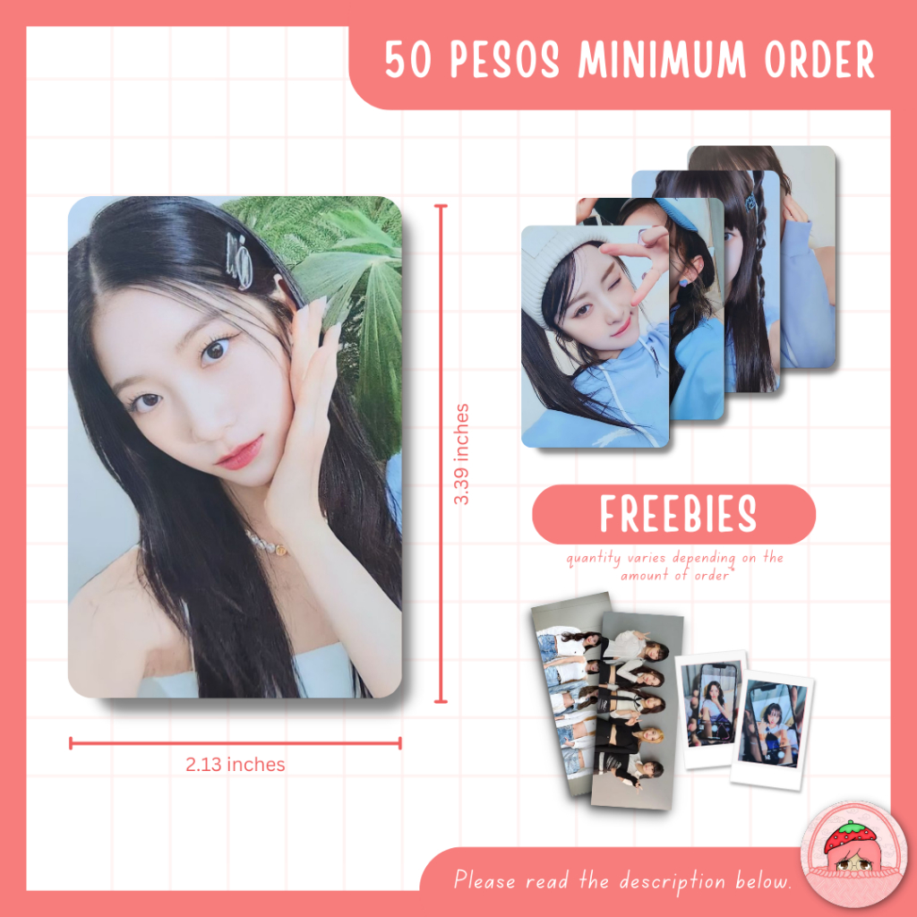 LE SSERAFIM UNFORGIVEN WEVERSE ALBUM PC PHOTOCARD UNOFFICIAL FANMADE ...