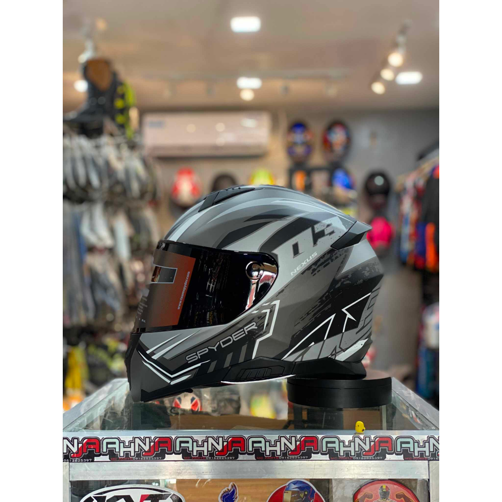 SPYDER NEXUS FULL FACE HELMET WITH FREE LENS Shopee Philippines