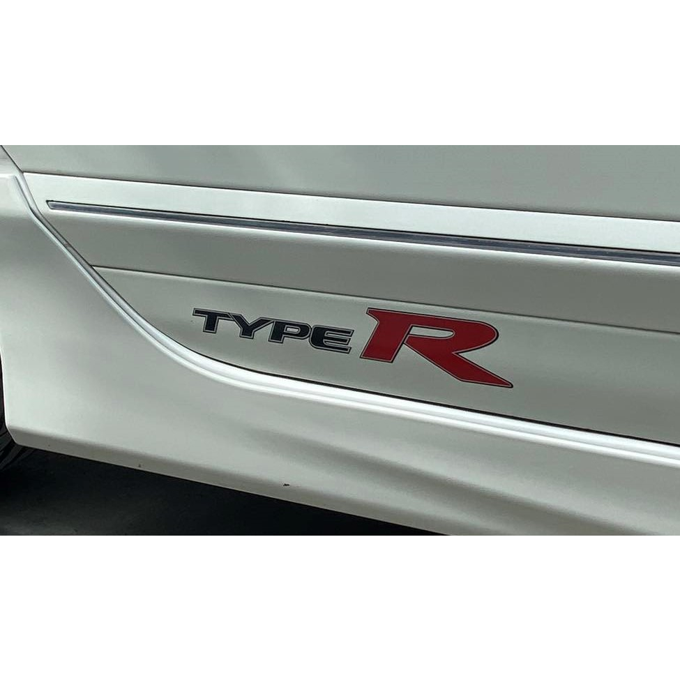 TYPE R decals for Honda Civic FD 06-12 (2 PCS) | Shopee Philippines