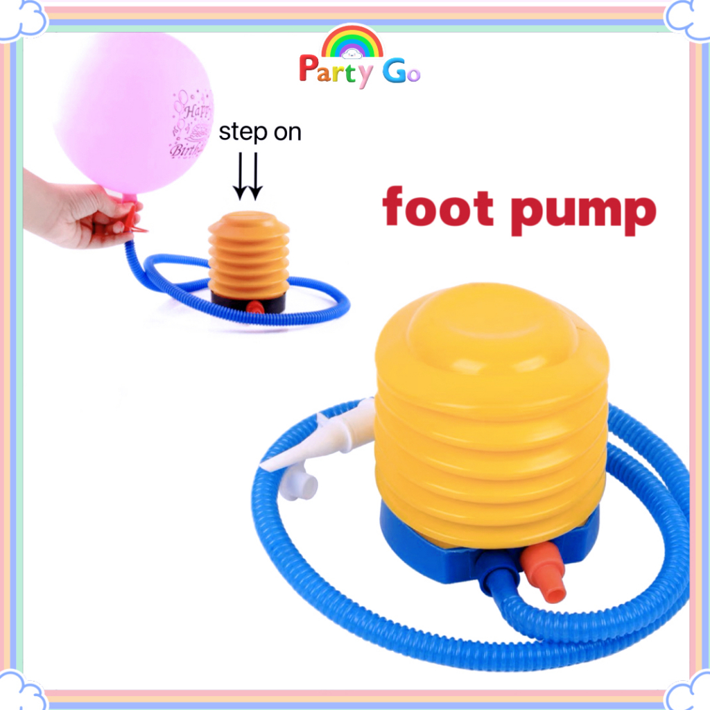 Air pump foot pump,Portable balloon inflator swimming ring balloon can be used Shopee Philippines