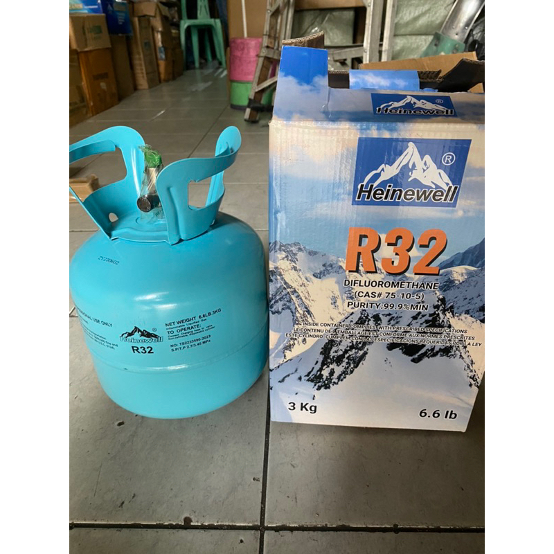 Heinewell Brand Refrigerant 32 3kg Original R32 freon Shopee