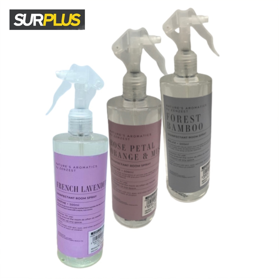 Surplus Nature's Aromatics Disinfectant Room Spray by Zen Zest Shopee